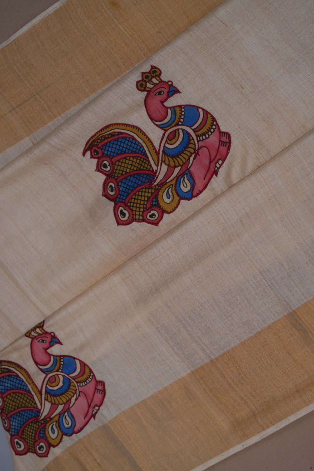 Image of Skillfully Appliquéd Onto The Drape