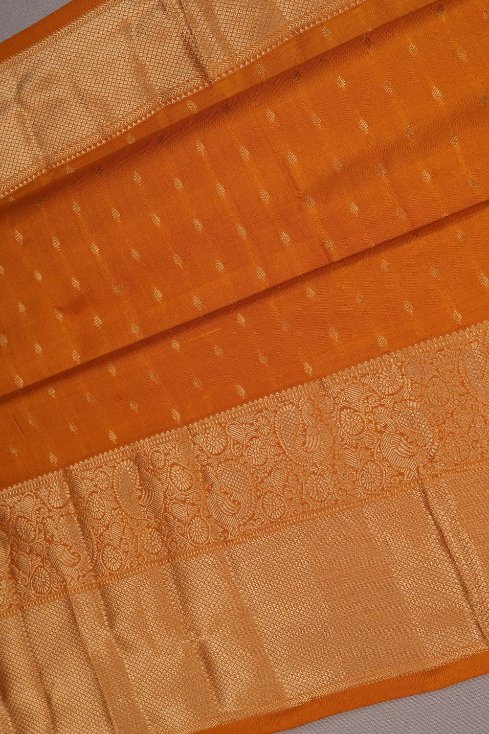 Image of South Silk Brown Saree