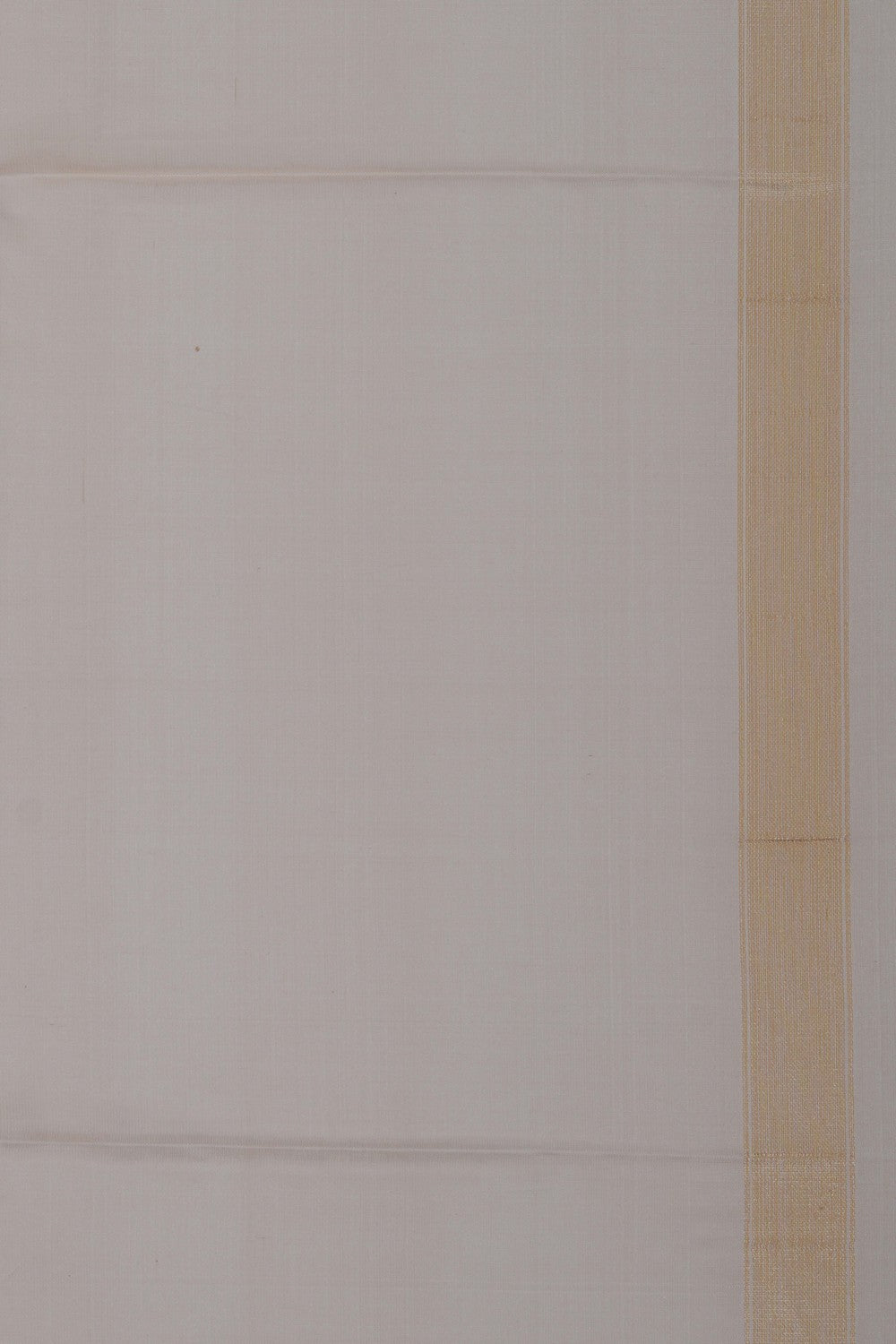 Image of Banarasi Silk Ivory Off-White Saree