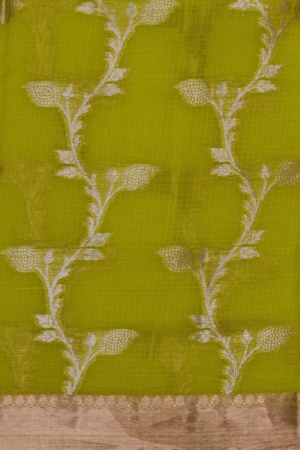 Image of Kota Silk Green Saree