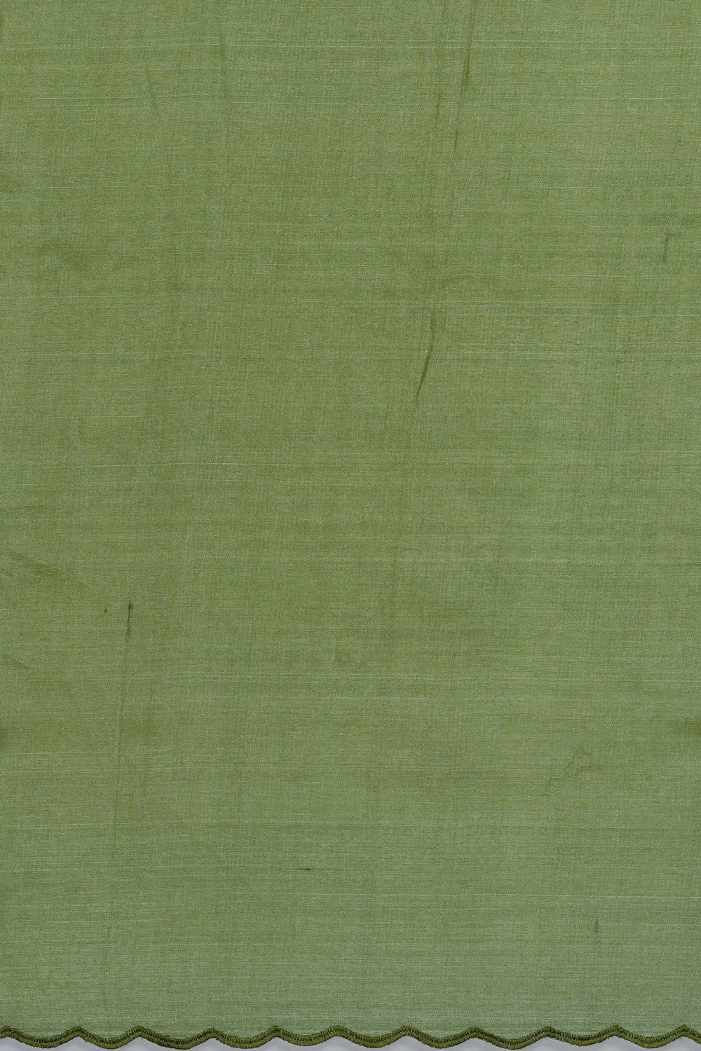 Image of A Tussar Silk Embroidered Saree