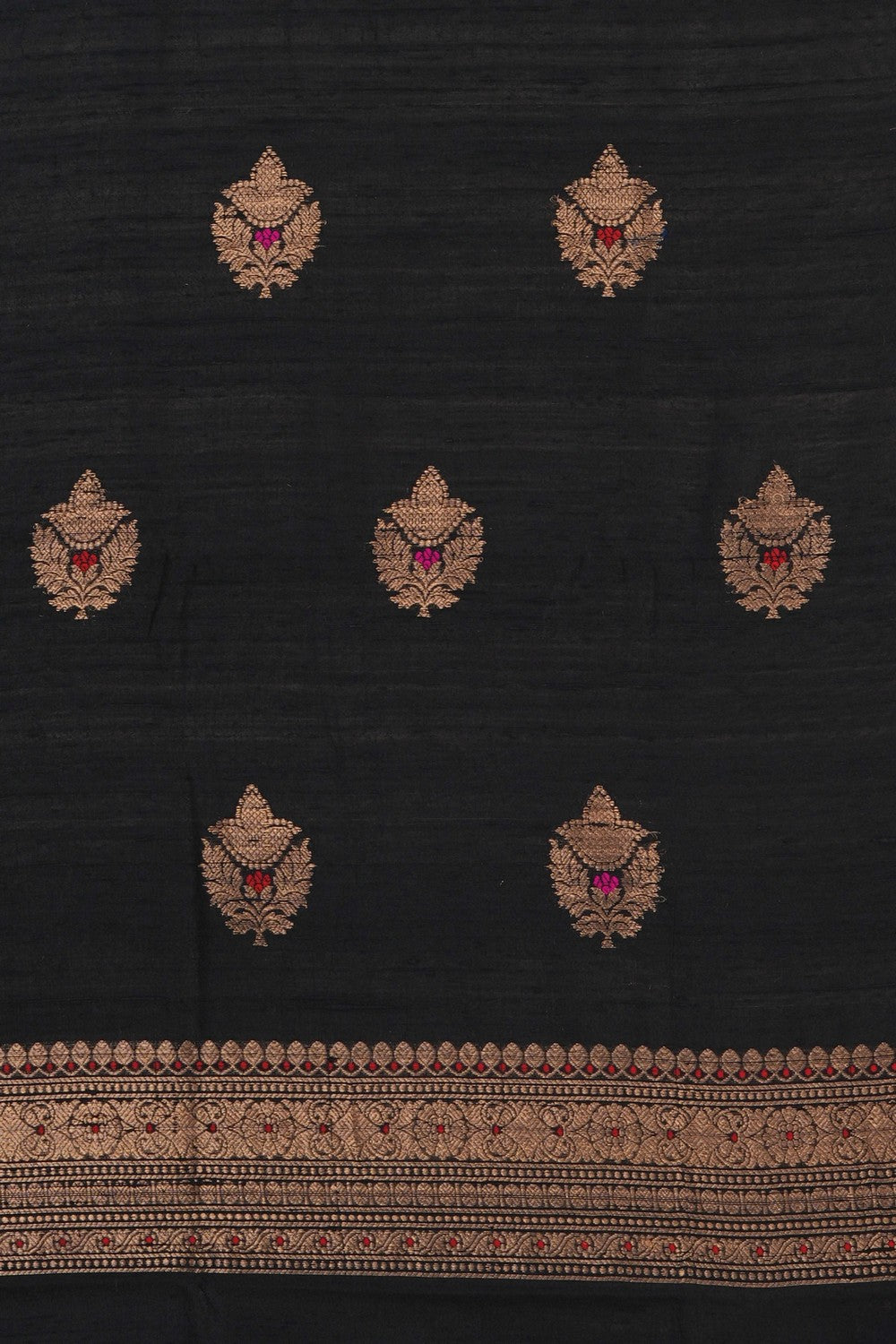 Image of Elegant Banarasi Dupion Silk Suit Material (3 Pcs Set)