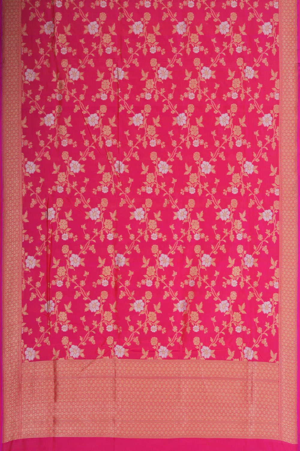 Image of Elegant Banarasi Katan Silk Suit Material (3 Pcs Set)