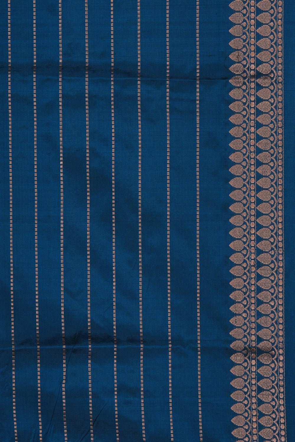Image of Banarasi Silk Blue Saree