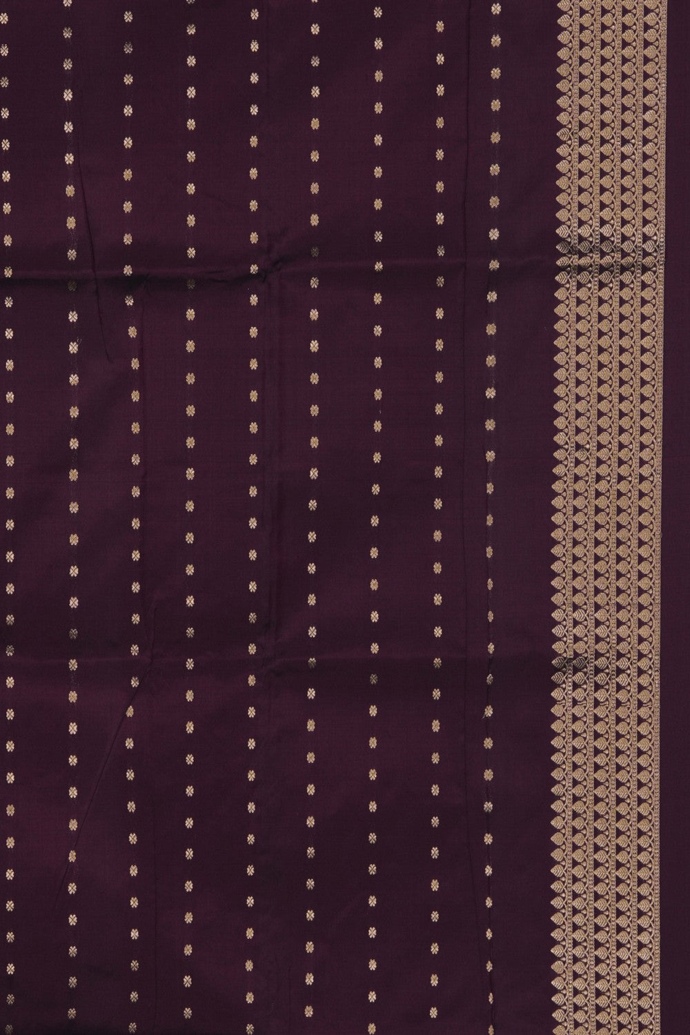 Image of Banarasi Silk Brown Saree