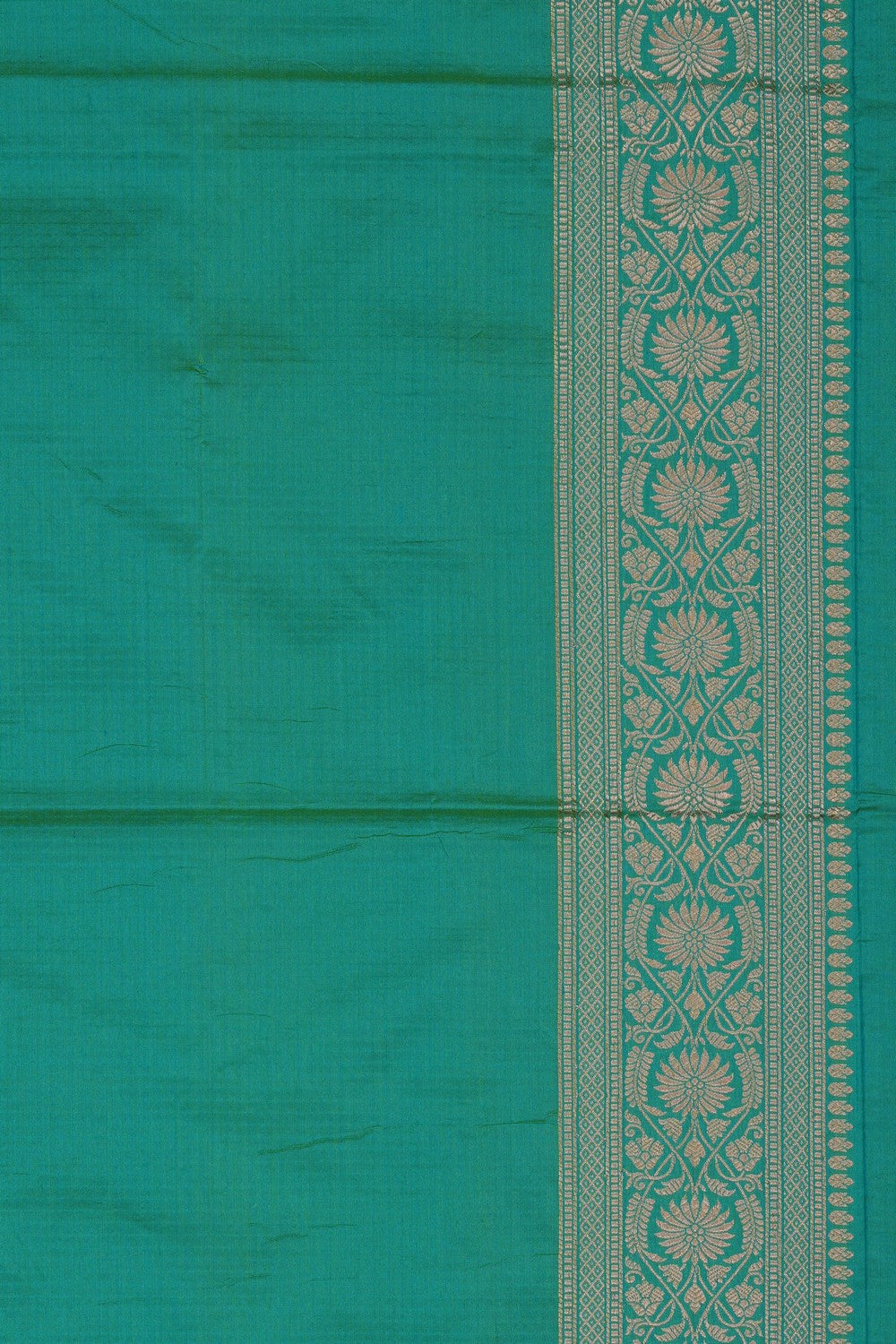 Image of Banarasi Silk Sea Green Saree
