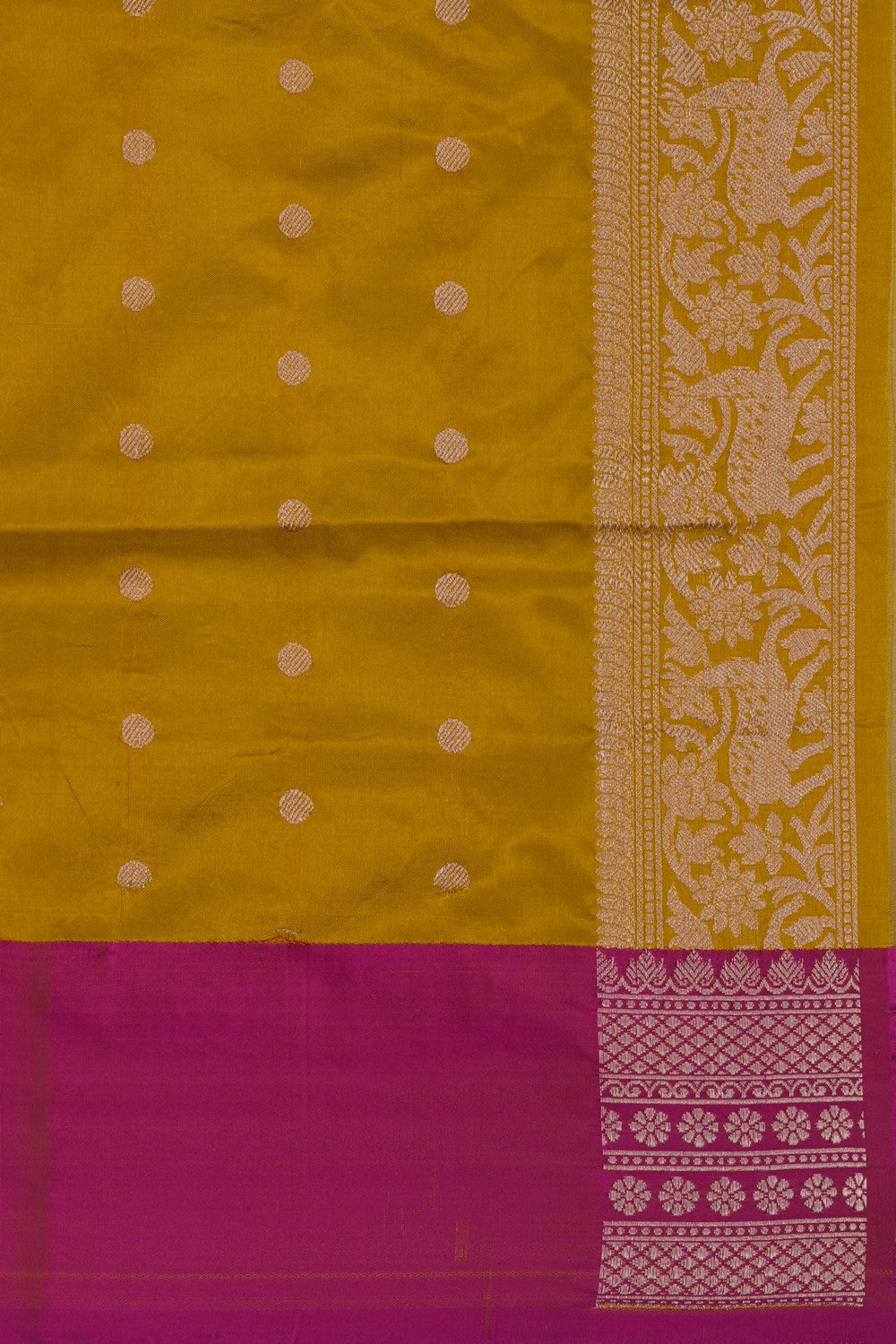 Image of Banarasi Silk Spring Green Saree