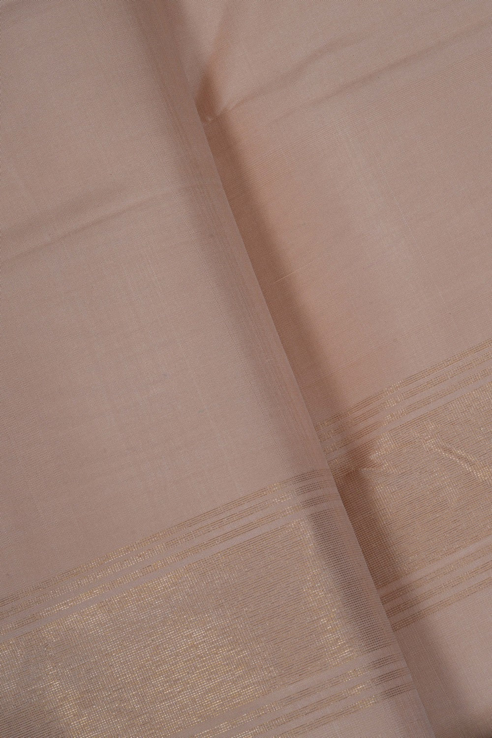 Image of Kanchi Silk Pastel Pink Dhoti With Kanduva (8 X 4)