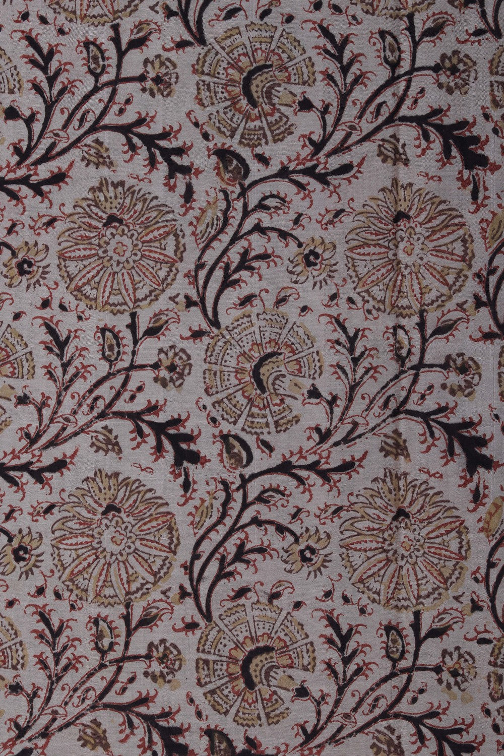 Image of Mangalgiri Silk Saree With Floral Prints