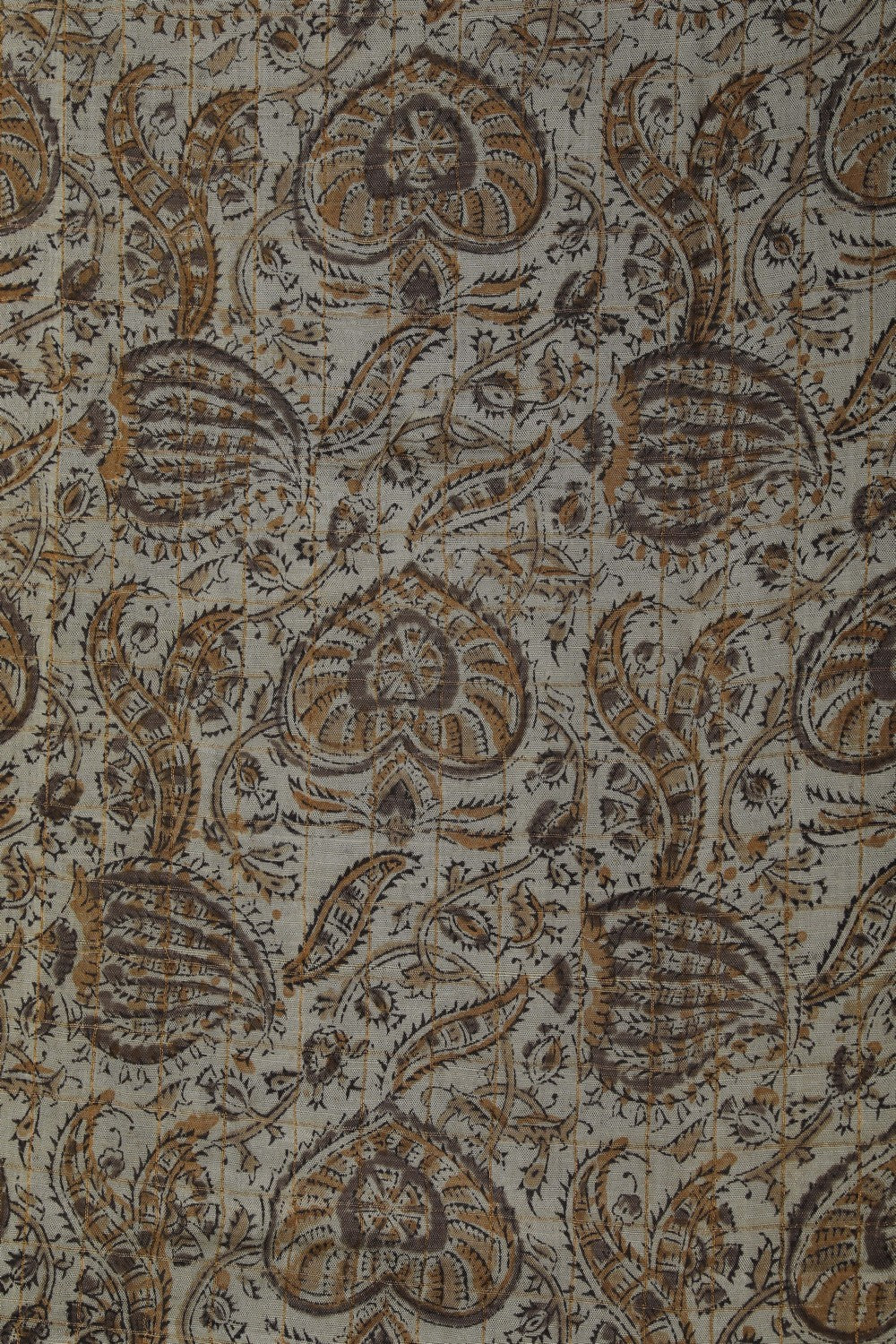 Image of Mangalgiri Silk Saree With Floral Prints