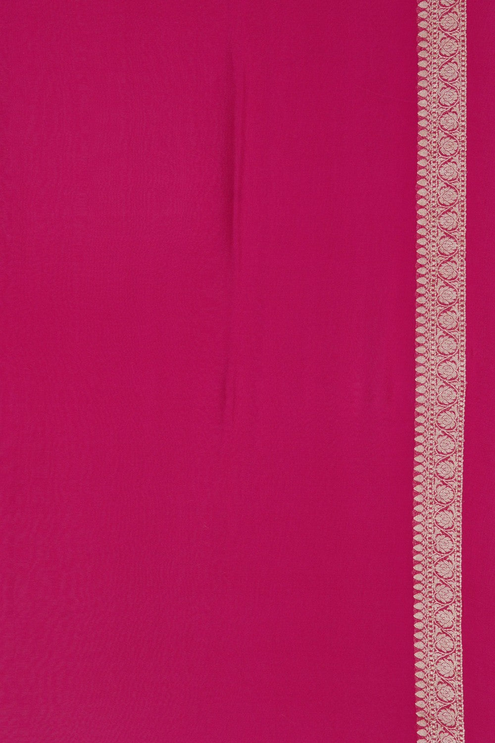 Image of Banarasi Georgette Pink Saree