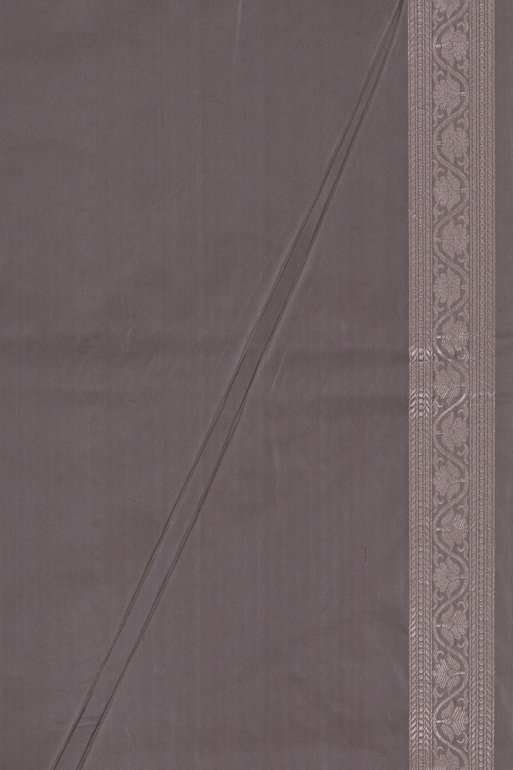 Image of Banarasi Silk Brocade Beige Saree