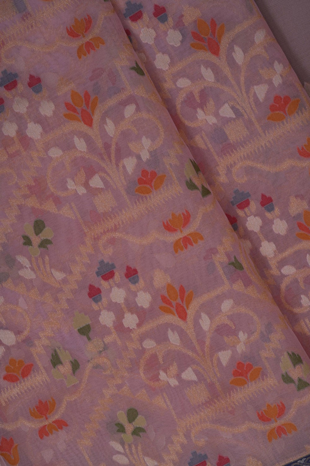 Image of Banarasi Kora Brocade Saree