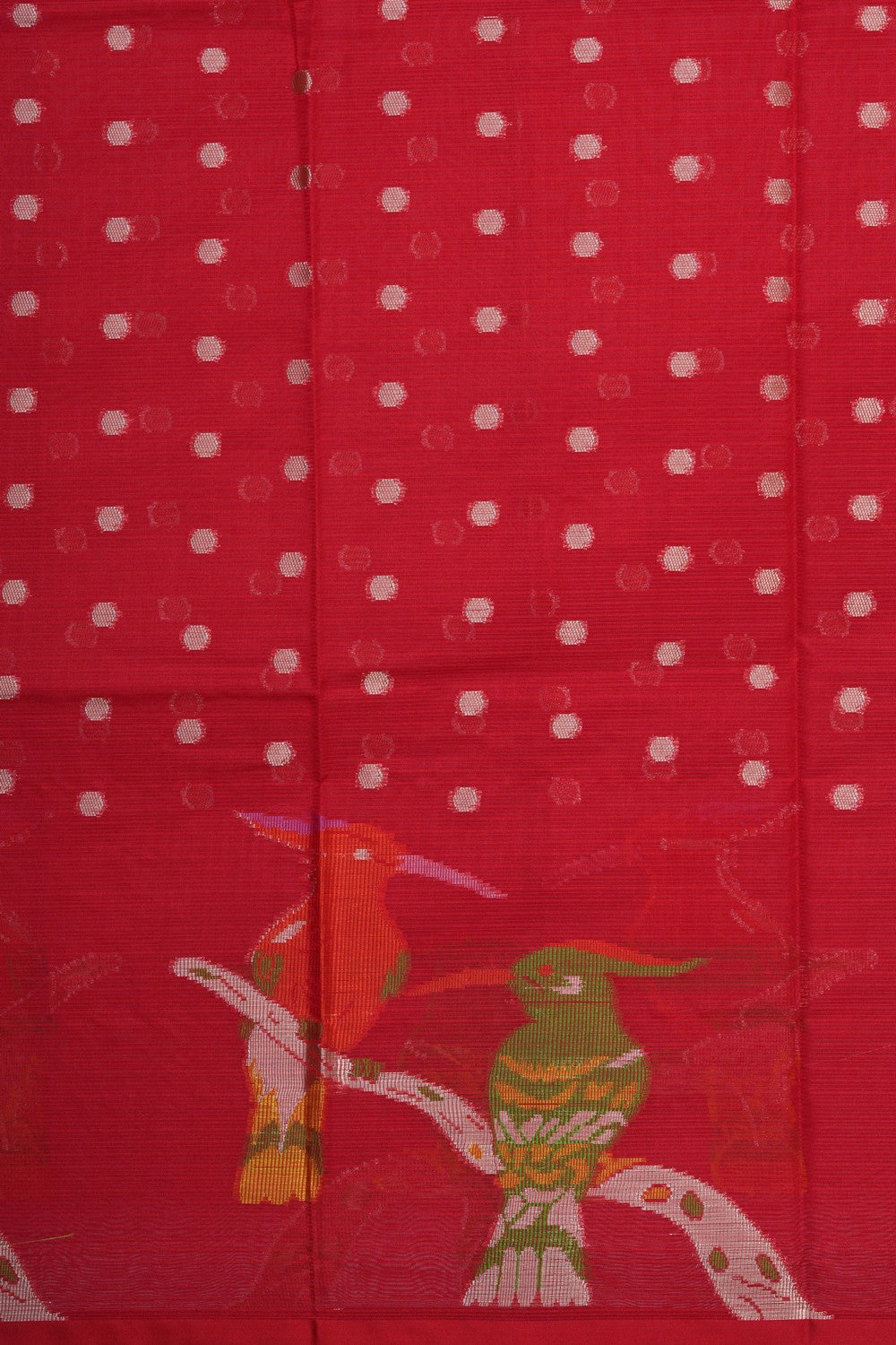 Image of Kota Silk Pavada Unstitched 3 Pcs Set