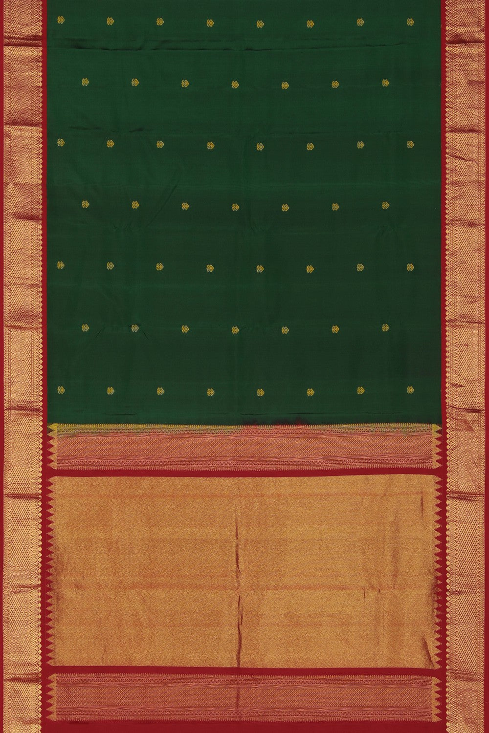 Image of South Silk Green Saree