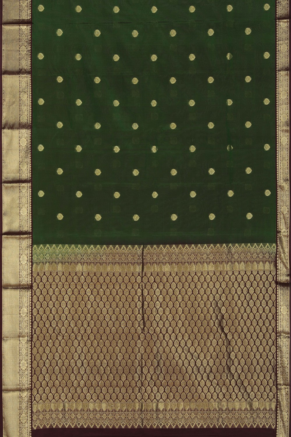 Image of South Silk Green Saree