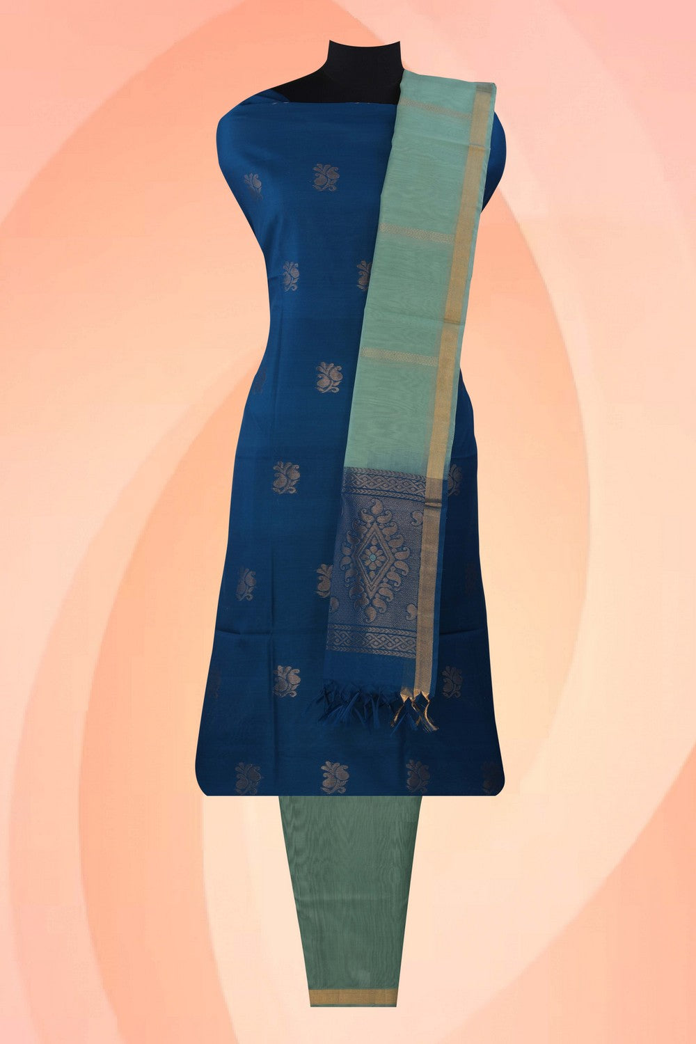 Image of Unstitched Suit Set Fabric (3 Pcs Set)