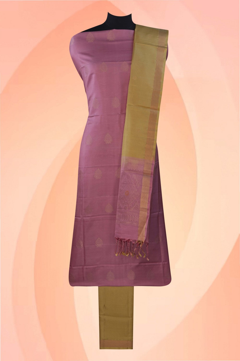 Image of Unstitched Suit Set Fabric (3 Pcs Set)