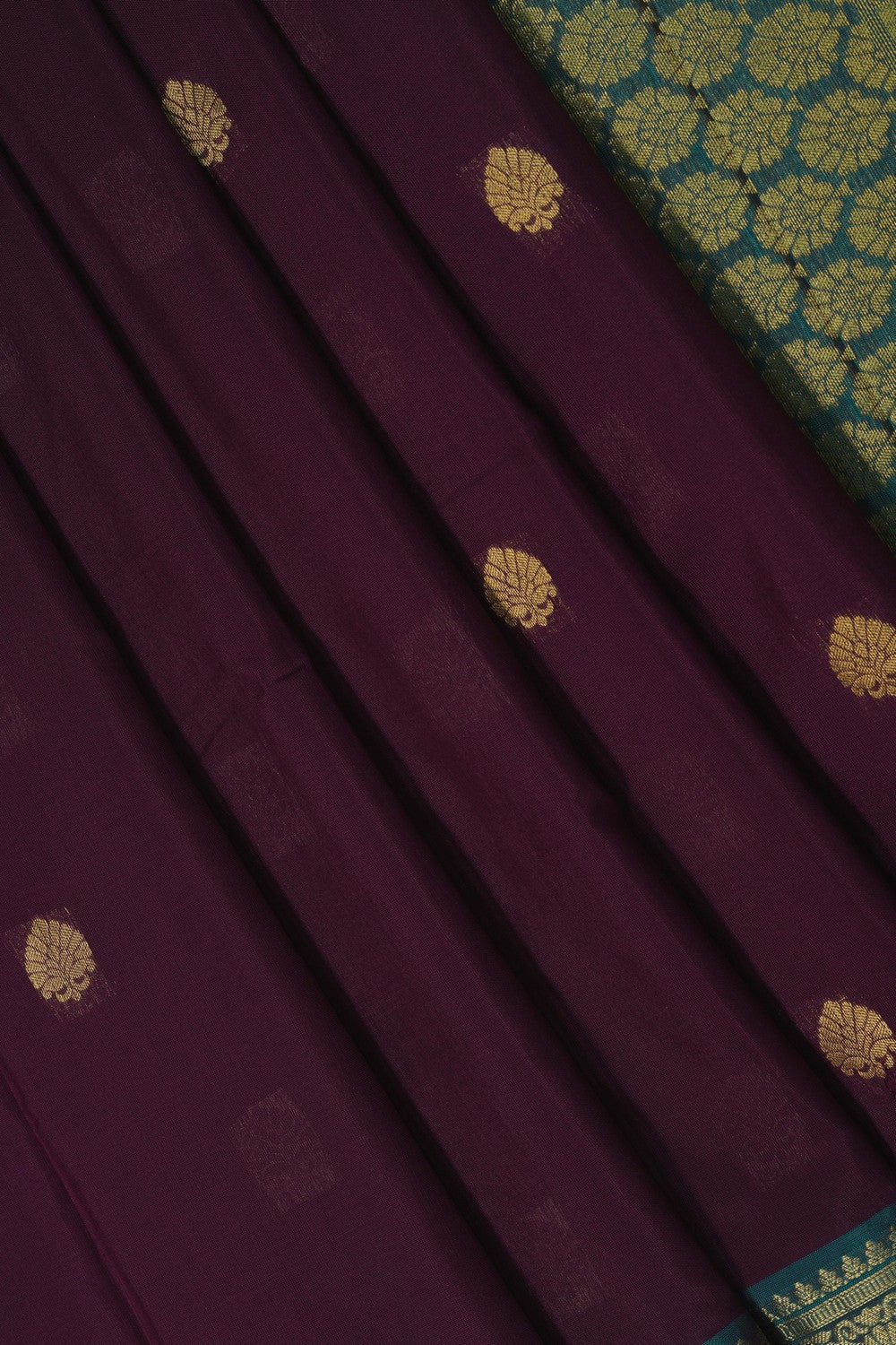 Image of Violet South Silk Saree