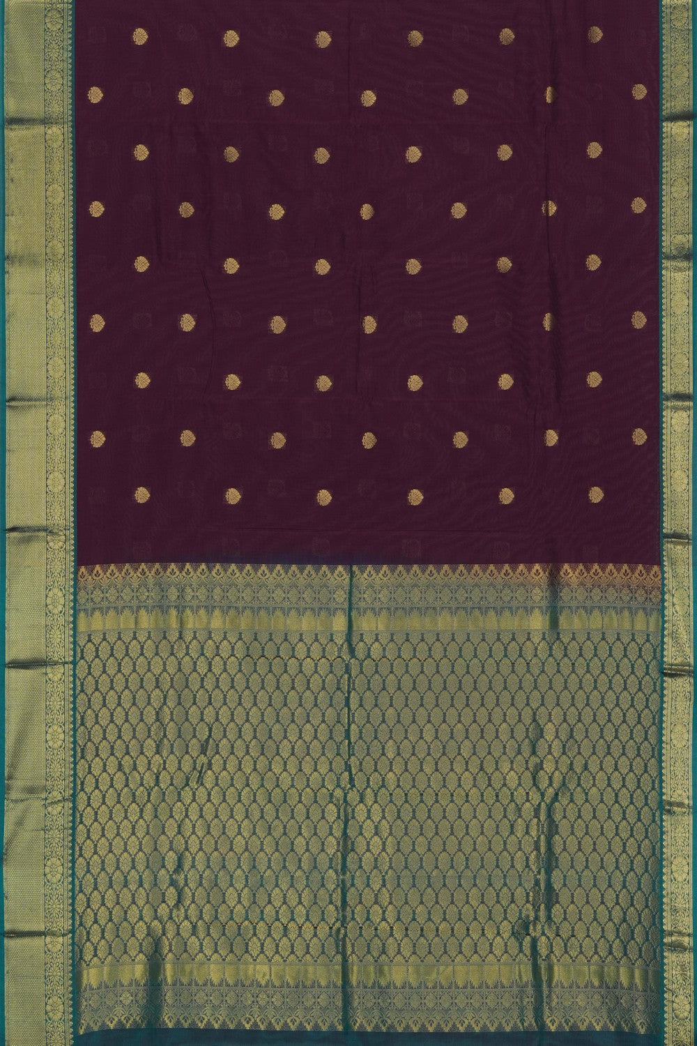 Image of Violet South Silk Saree