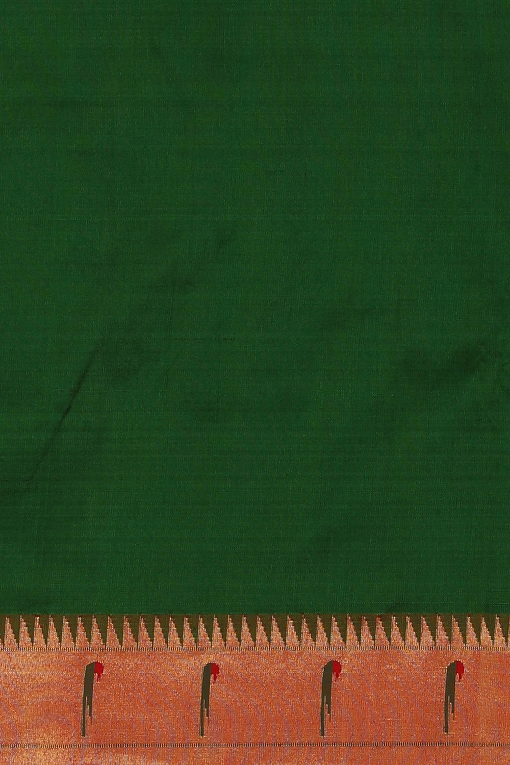 Image of Paithani Silk Green Saree