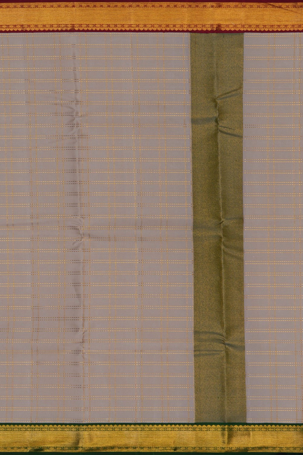 Image of Kanchi Silk Traditional Dhoti With Kanduva (8 X 4)