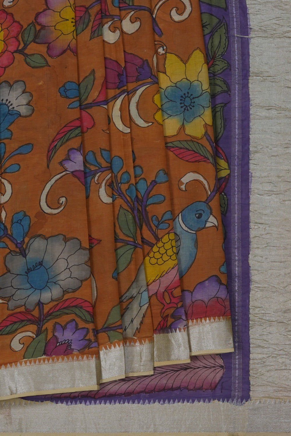 Image of Kalamkari Painting Saree