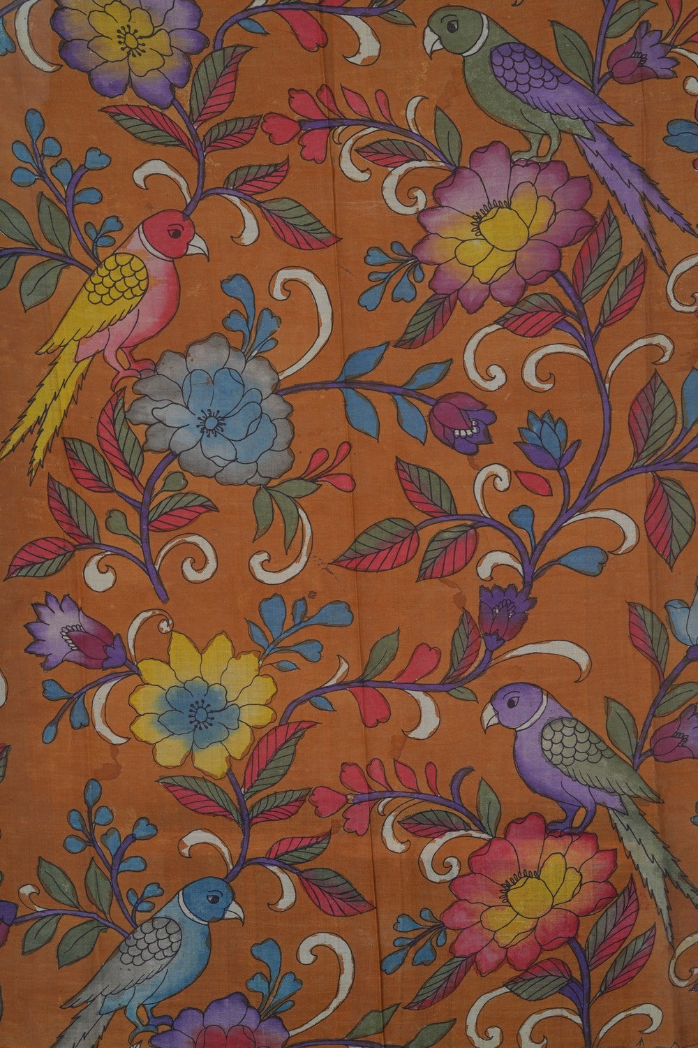 Image of Kalamkari Painting Saree