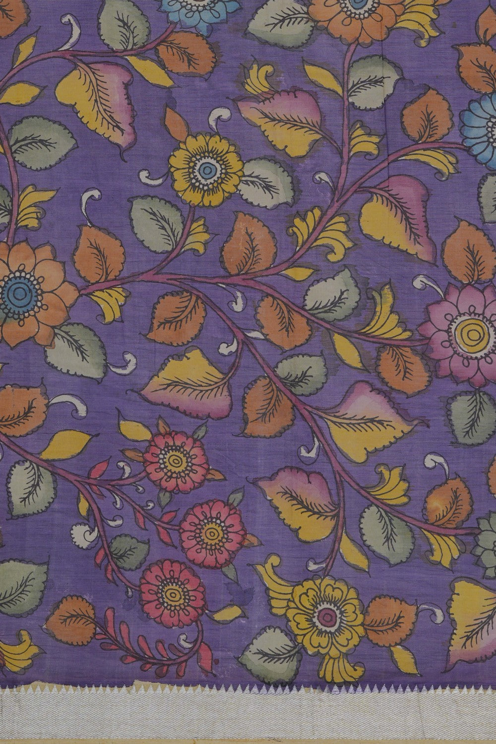 Image of Kalamkari Painting Saree