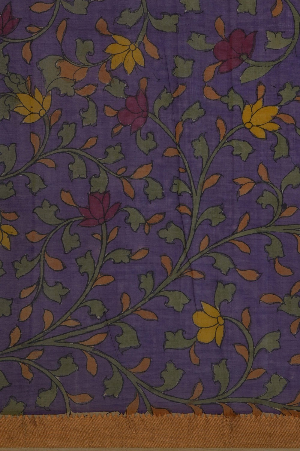 Image of Kalamkari Painting Saree