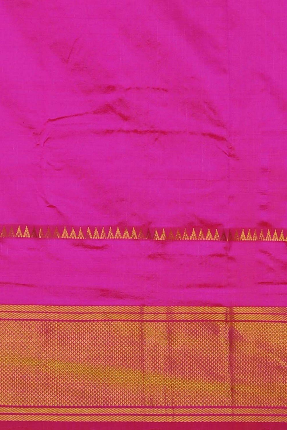 Image of Mangalgiri Silk Purple Saree