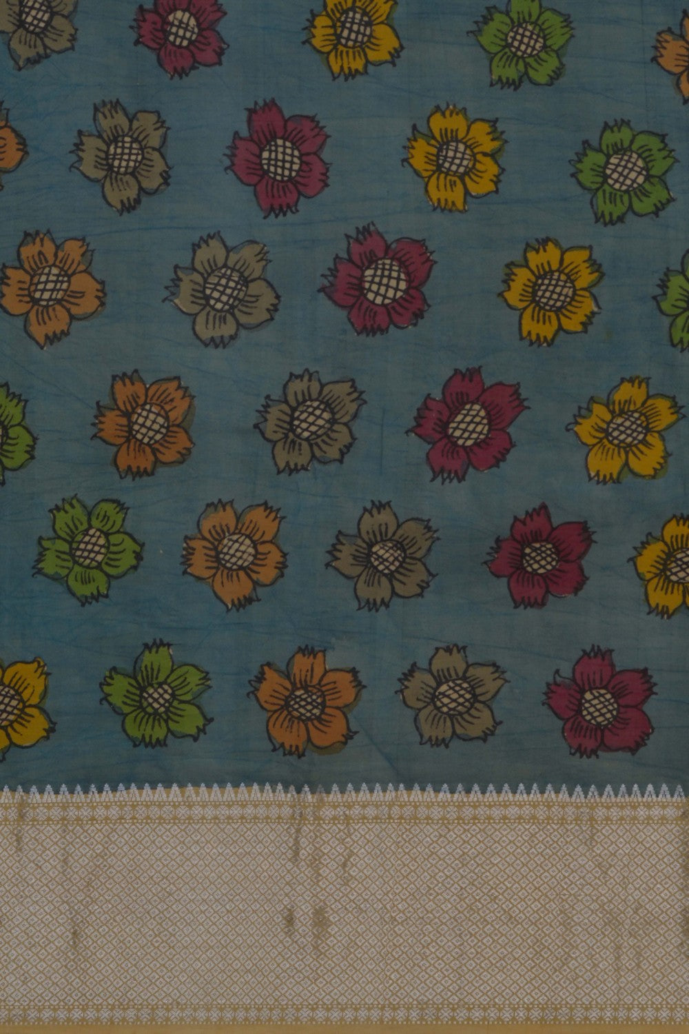 Image of Kalamkari Painting Saree