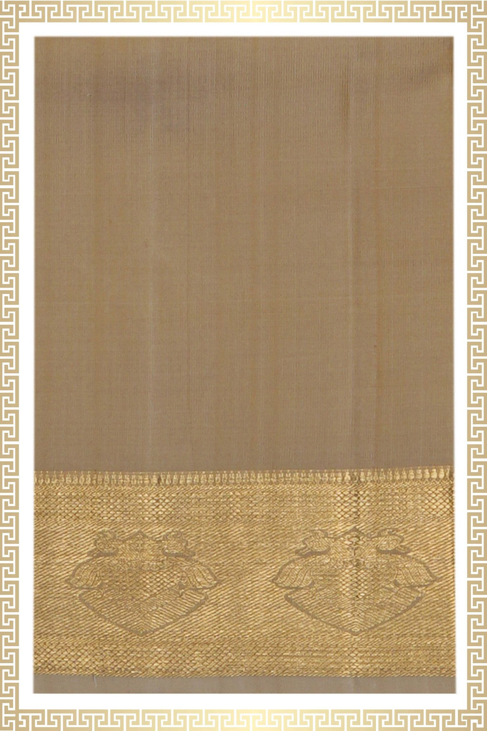 Image of Kanchi Silk Traditional Dhoti With Kanduva (8 X 4)