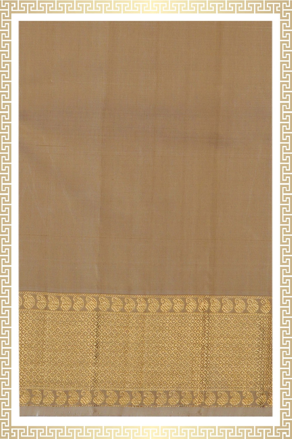 Image of Kanchi Silk Traditional Dhoti With Kanduva (8 X 4)