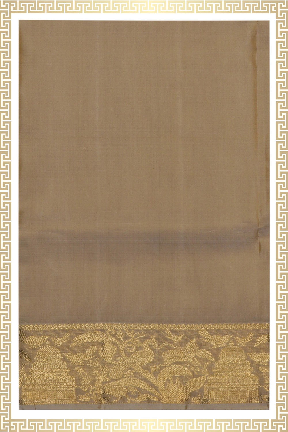 Image of Kanchi Silk Traditional Dhoti With Kanduva (8 X 4)