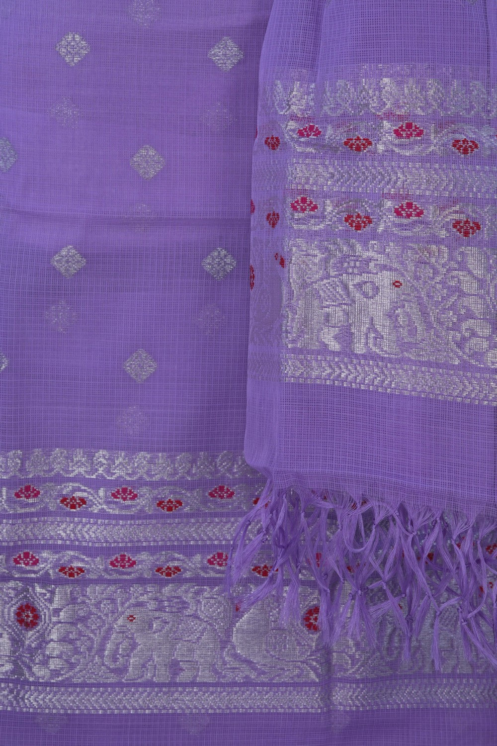 Image of Kota Unstitched Suit Set Fabric (2 Pcs Set)
