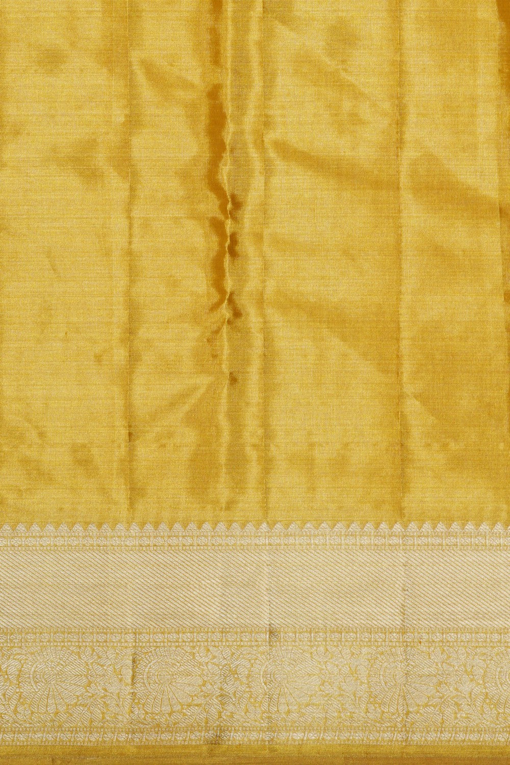 Image of Golden Tissue Brocade Kanjivaram Silk Saree