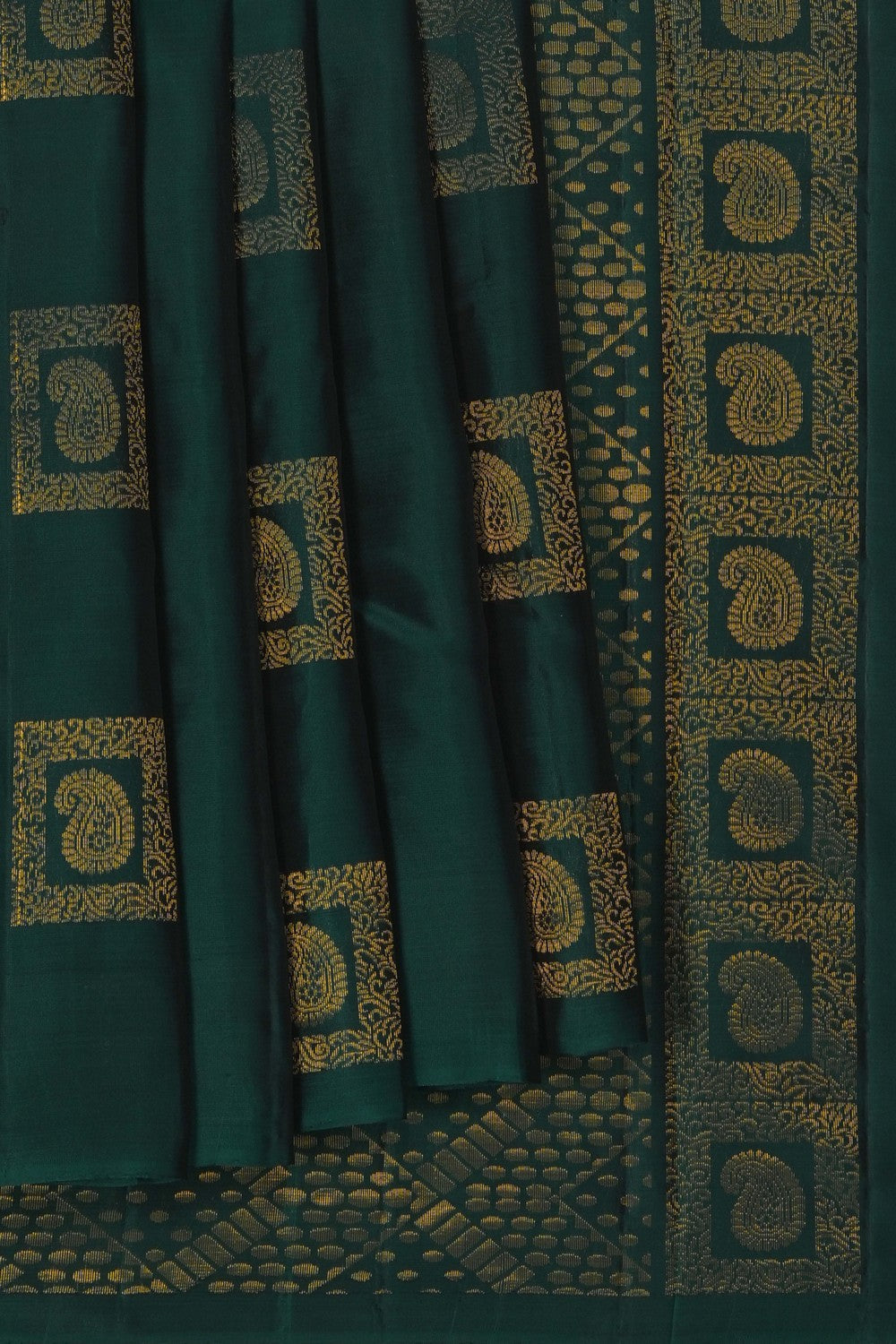 Image of South Silk Green Saree