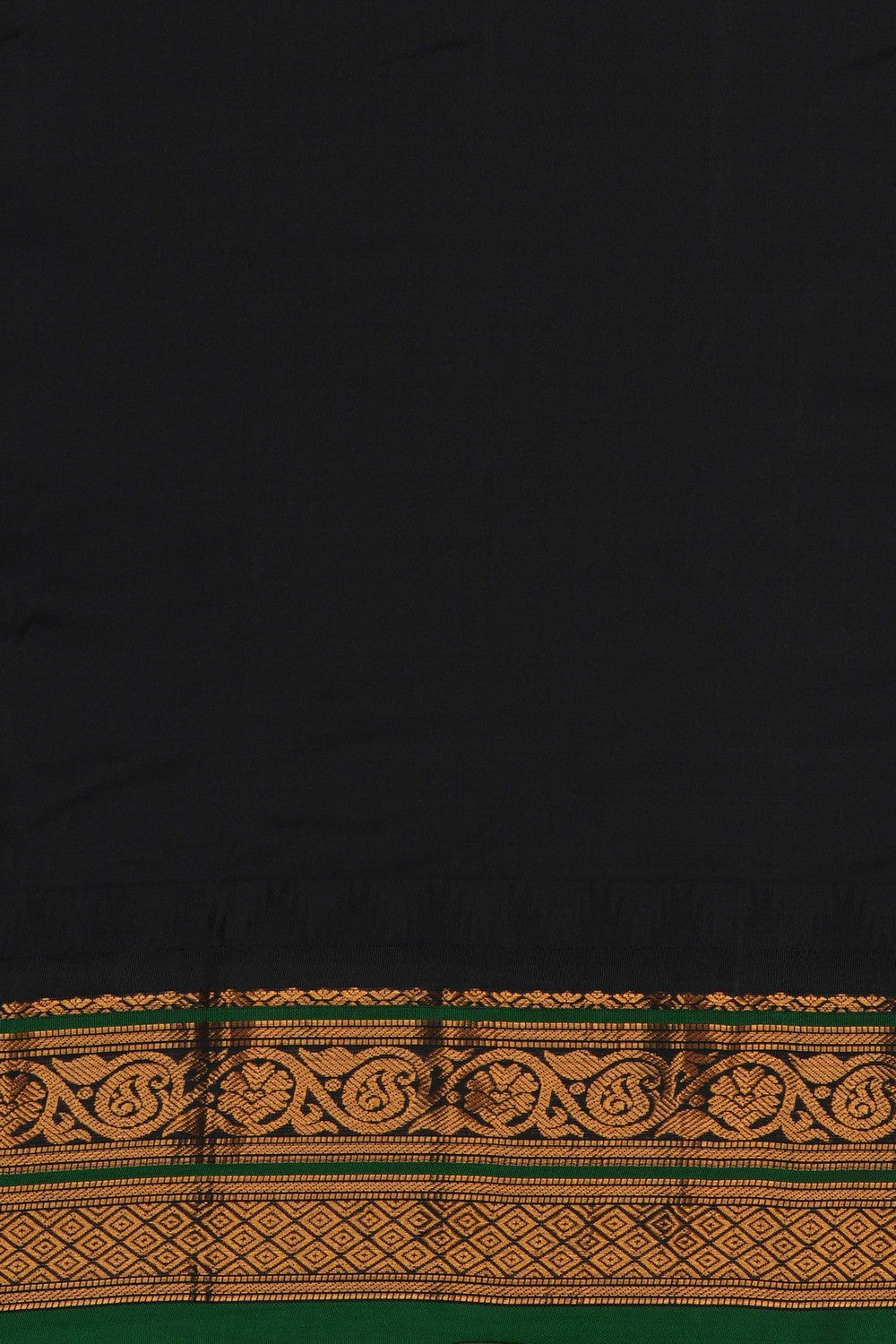 Image of Gadwal Silk Red Saree