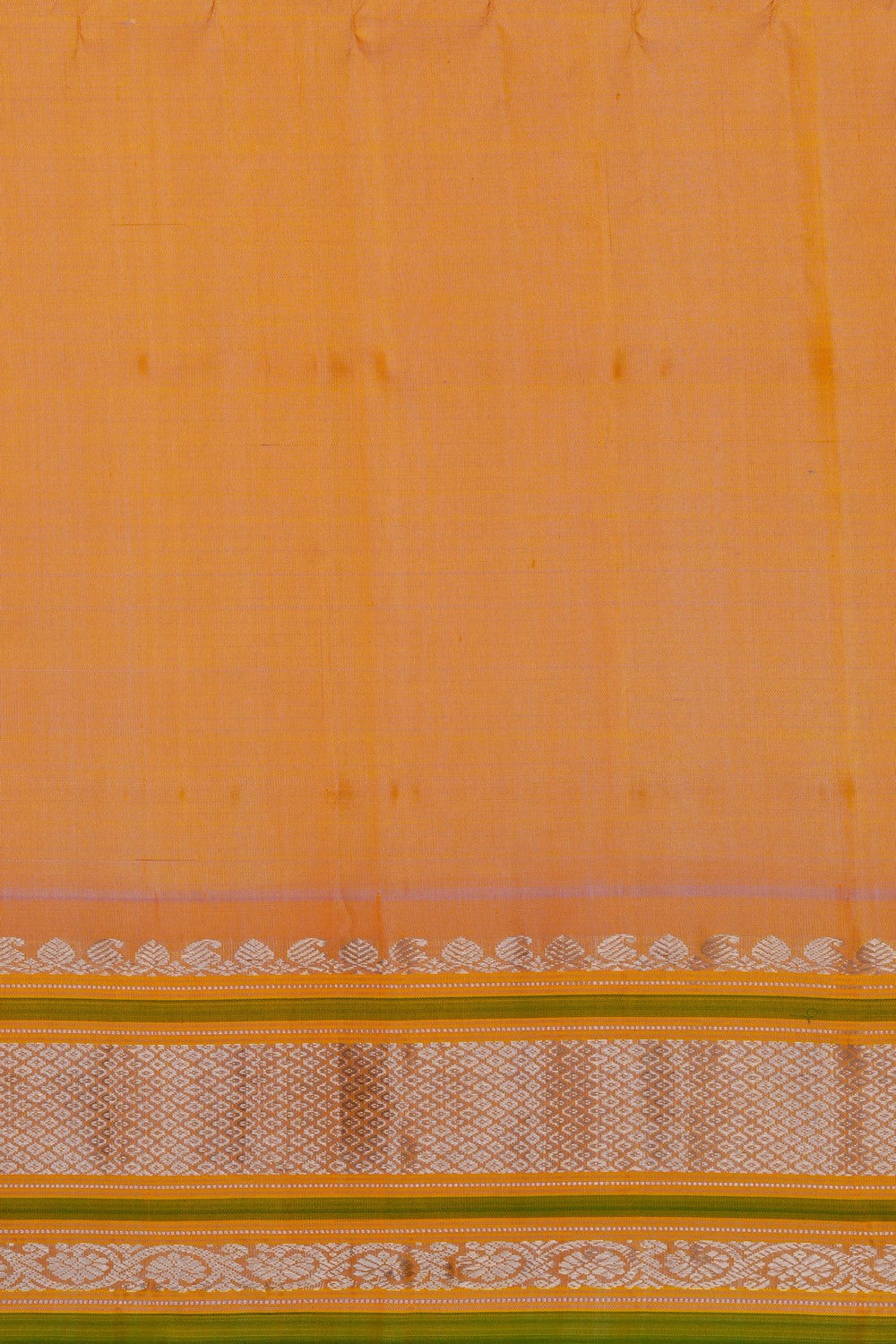 Image of Gadwal Silk Grey Saree