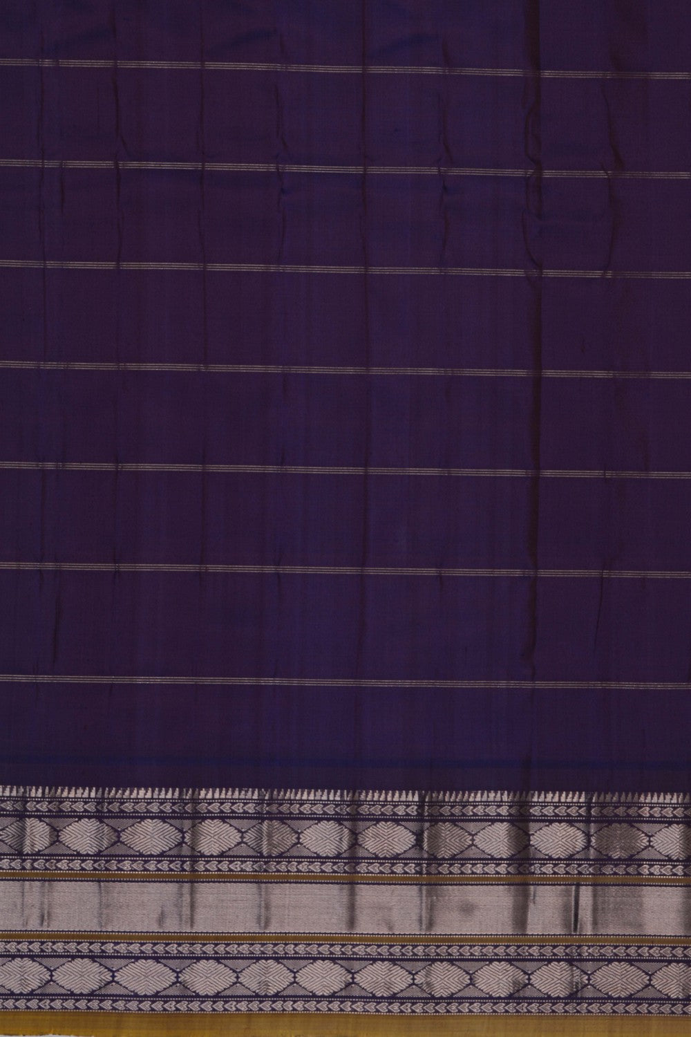 Image of Gadwal Silk Mint-Green Saree