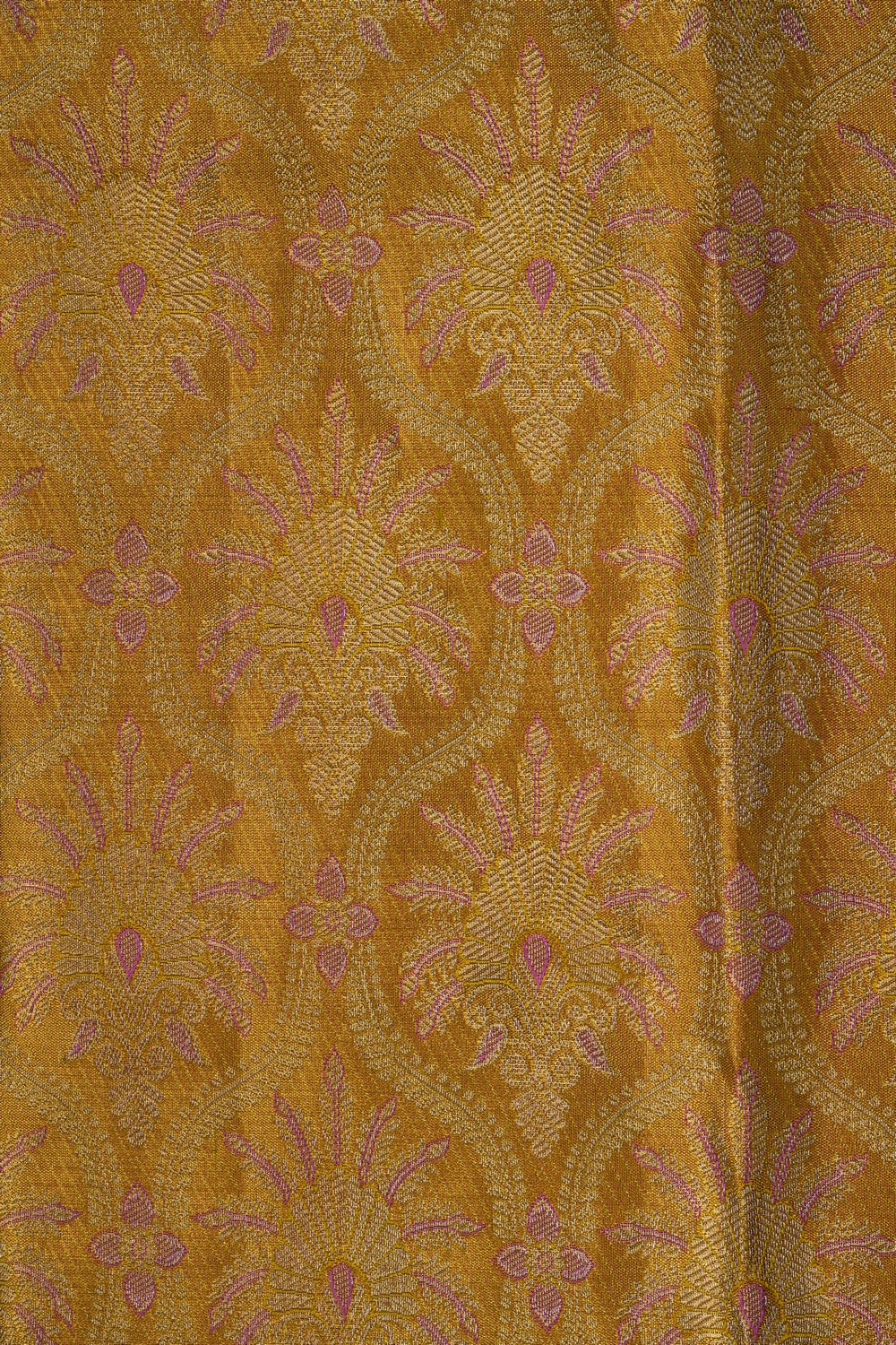 Image of A Green Tissue Brocade Kanjivaram Silk Saree