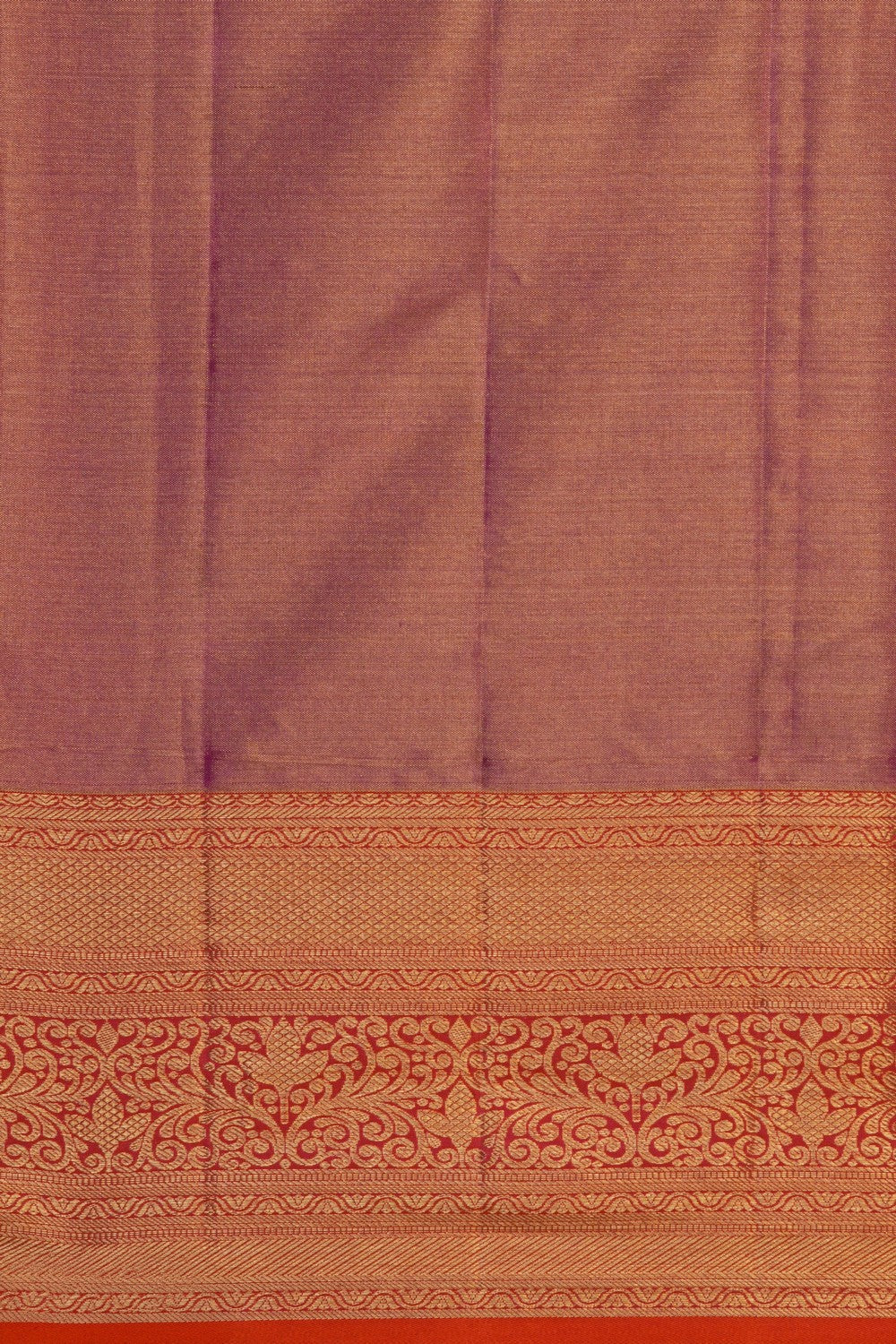 Image of A Golden Kanjivaram Silk Saree