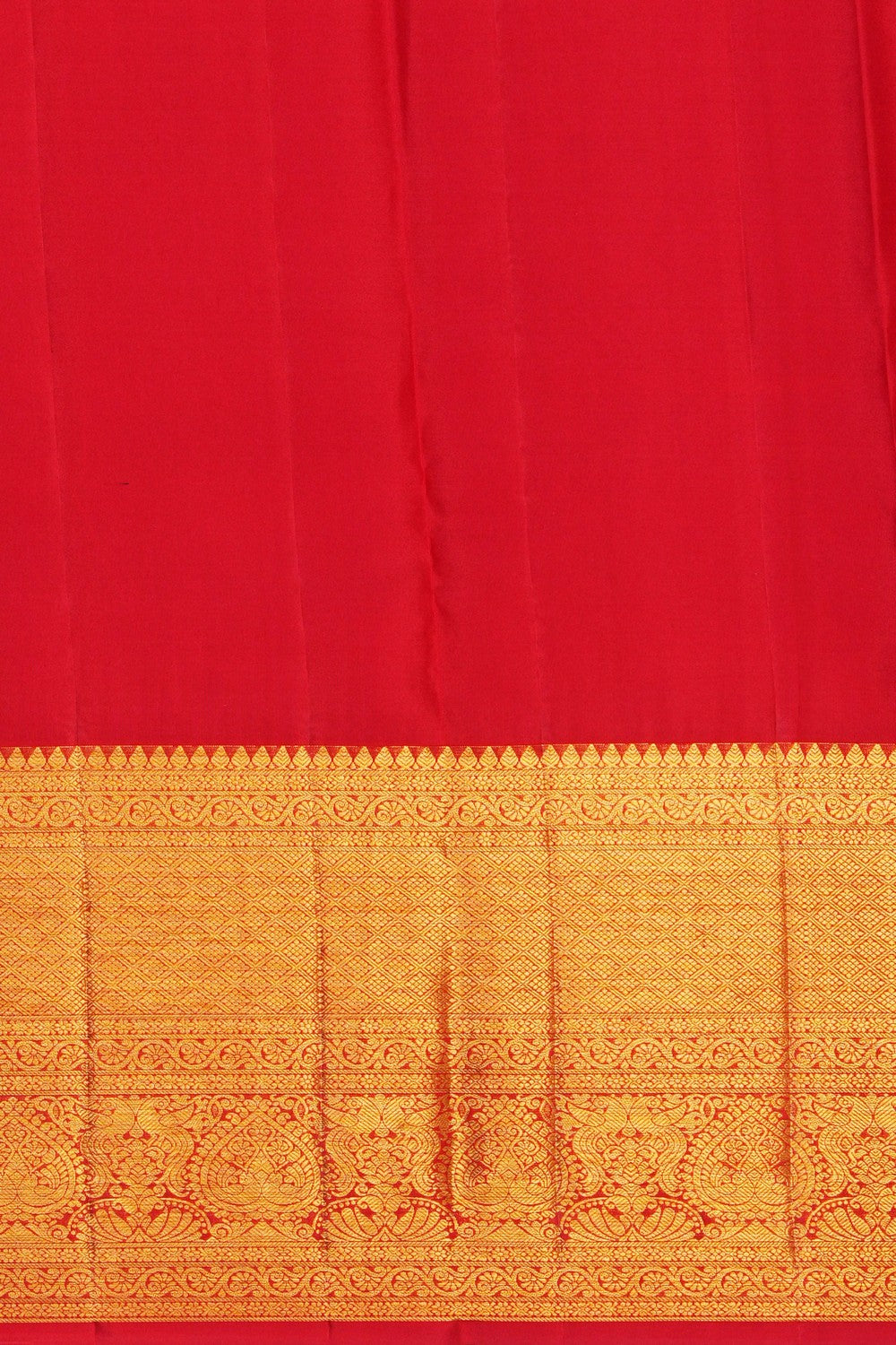 Image of Kanjivaram Silk Tissue Brocade Saree