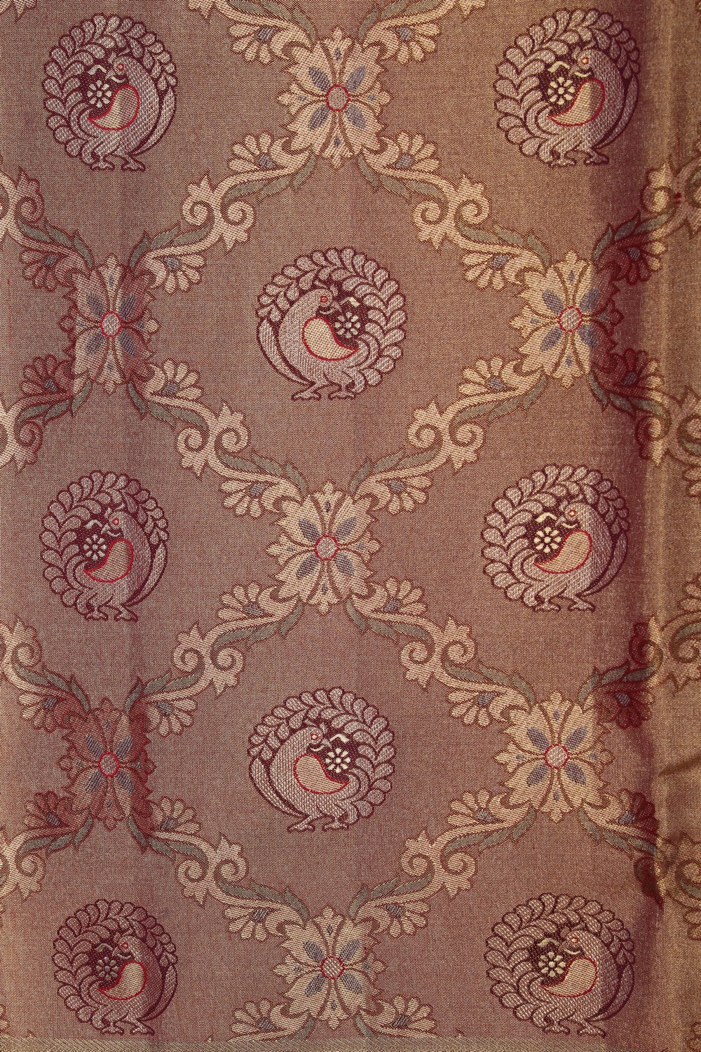 Image of Kanchi Pattu Pavadai Unstitched Set