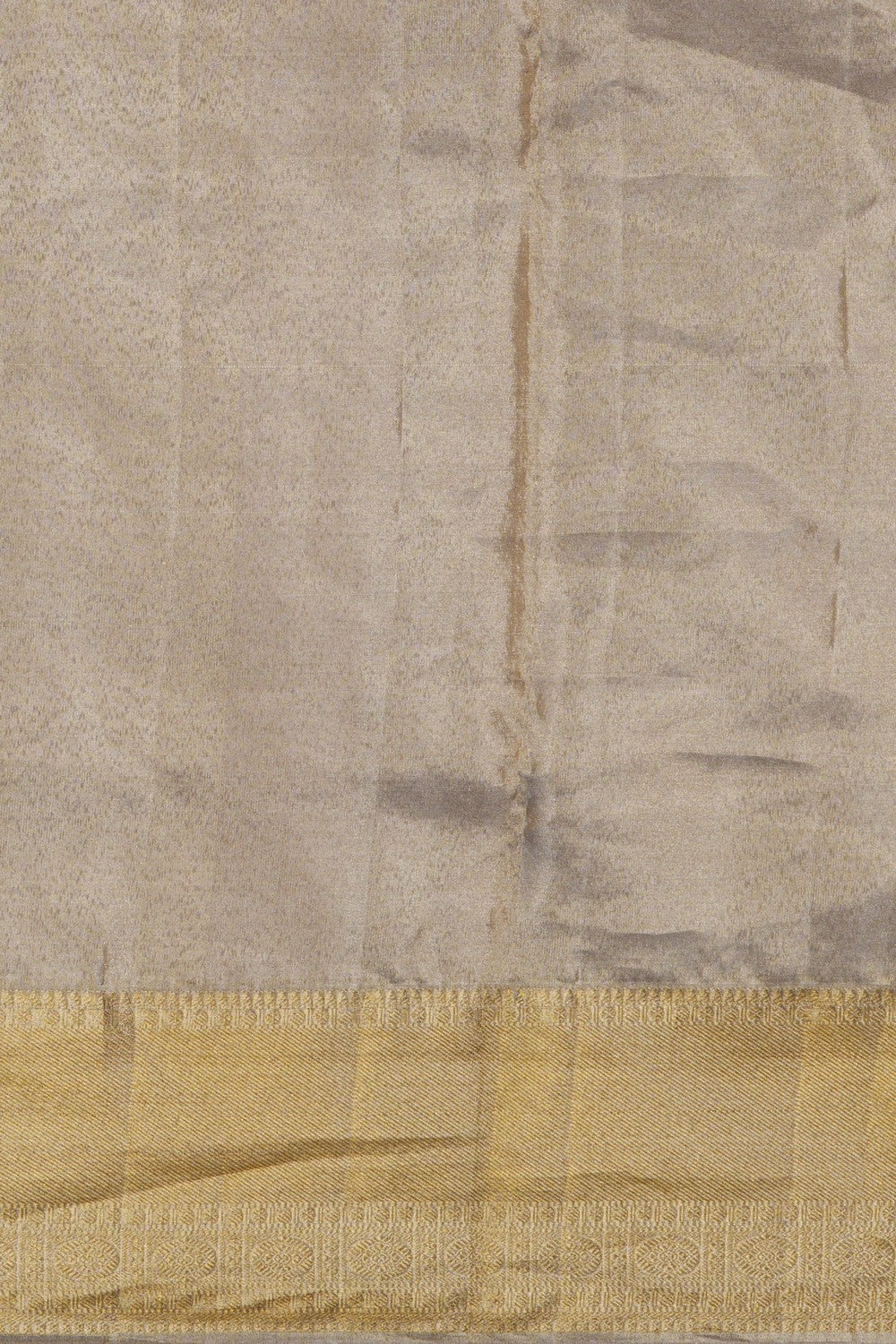 Image of A Teal Green Brocade Kanjivaram Silk Saree