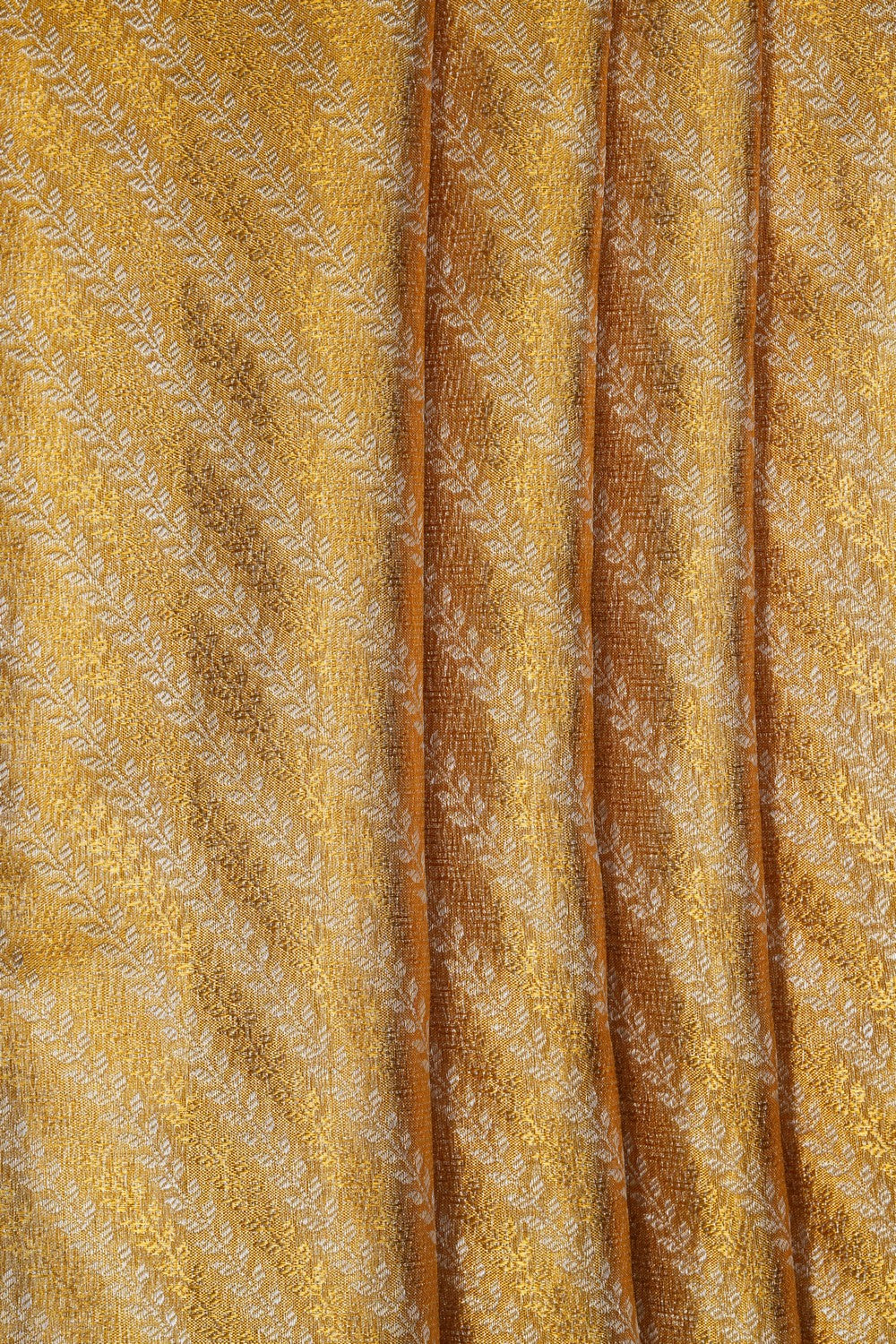 Image of Kanjivaram Silk Tissue Brocade Saree