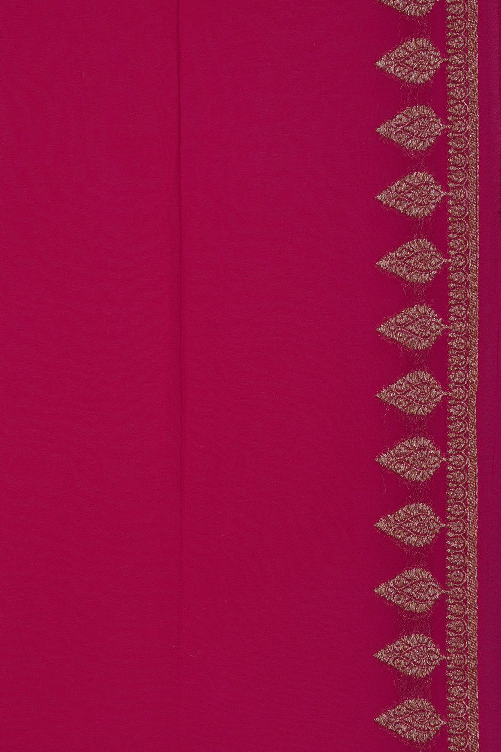 Image of Banarasi Georgette Royal Blue Saree