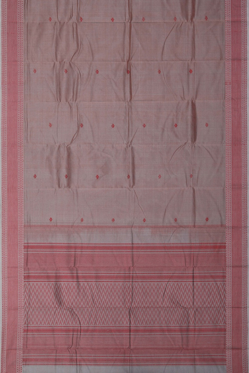 Image of South Silk Cotton Beige Saree