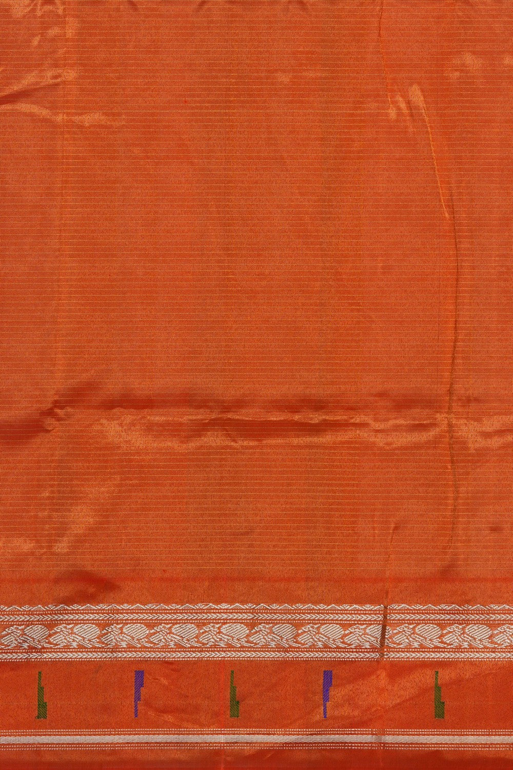 Image of Gadwal Silk Purple Saree